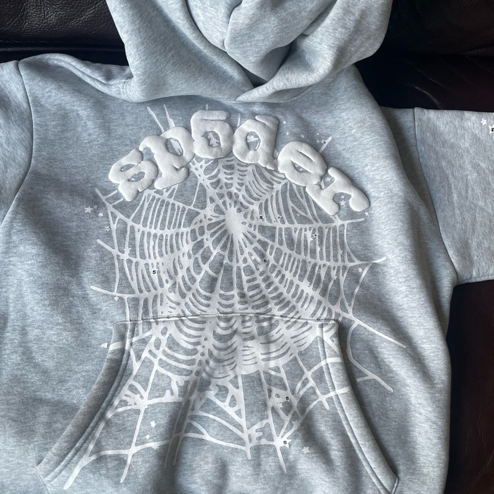 Spider Hoodie OG Gray
